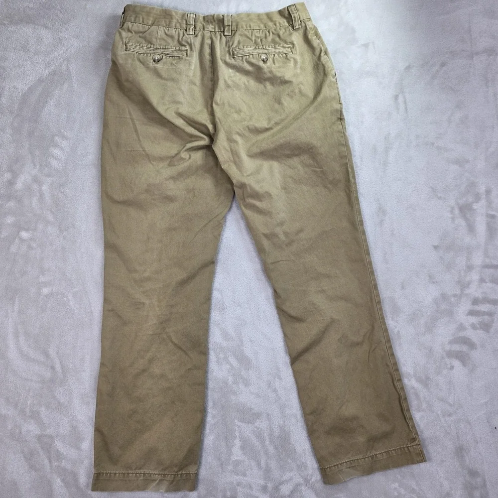 Vineyard Vines Pants Mens 32x30 Khaki Slim Fit Breaker Chino Flat‎ Front 1P1236 - Picture 6 of 13